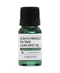 Some By Mi 30Days Miracle Tea Tree Clear Spot Oil - Масло для проблемной кожи с чайным деревом 10 мл
